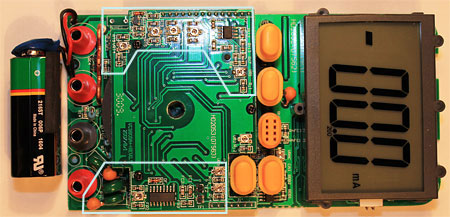 VICTOR VC9805A+ цифровой мультиметр внутри, АртРадиоЛаб, Белецкий А. И.